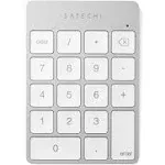 Satechi Slim Aluminum Bluetooth Wireless 18-Key Keypad Keyboard Extension - Compatible with MacBook Pro, MacBook Air, Mac Mini, iMac, iMac Pro, iPad, iPhone and More (Silver)Satechi Slim Aluminum Bluetooth Wireless 18-Key Keypad Keyboard Extension - Comp