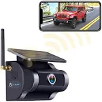 Wireless Backup Camera Solar Magnetic: WiFi Cordless Scratch-Free Hitch Trailer