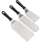 Griddle Spatula Set Stainless Steel Metal Spatula And Griddle Scraper Heavy Spat