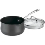 Cuisinart Contour Hard Anodized 2 Quart Pour Saucepan with Cover