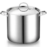 Cooks Standard 02721 Professional Stainless Steel Stockpot With Lid 16-Quart