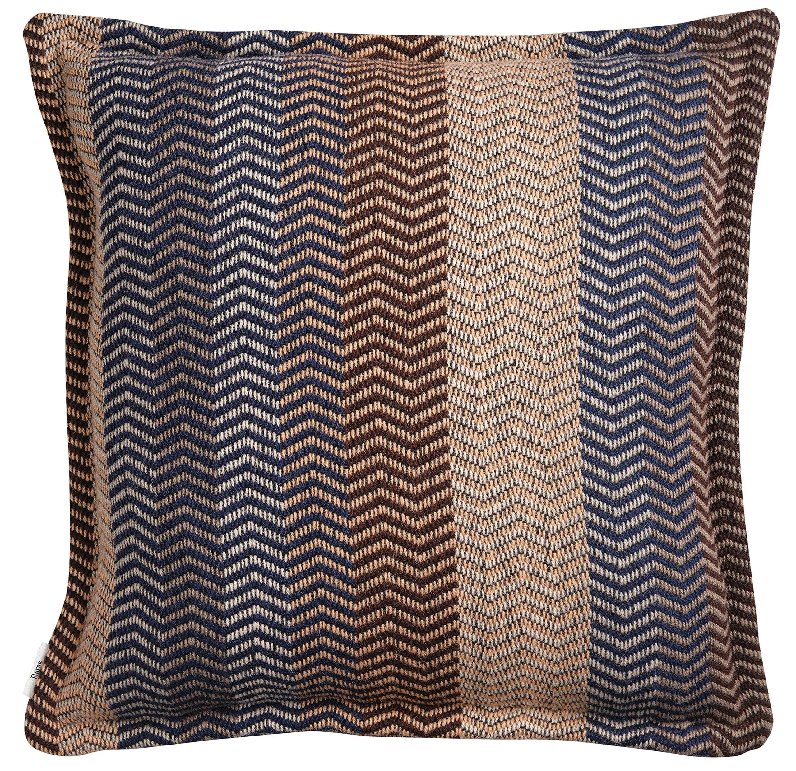 100% Norwegian Wool Reversible Designer Pillow Cushion (Fri in 'by The Fire', 103452)