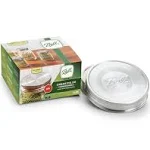 Ball Wide Mouth Stainless Steel Lids (3-pack)