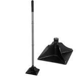 Steel Tamper 48 inch Steel Handle 10&#034;x10&#034; Garden Tamper with Rubber Grip