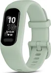 Garmin vivosmart 5 Cool Mint Silicone Band Simple Design Long-Lasting Battery Fitness Tracker - 010-02645-02