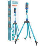 Aqua Joe AJ-6PSTB Indestructible Turbo Drive 360-Degree Telescoping Tripod Lawn and Garden Sprinkler/Mister