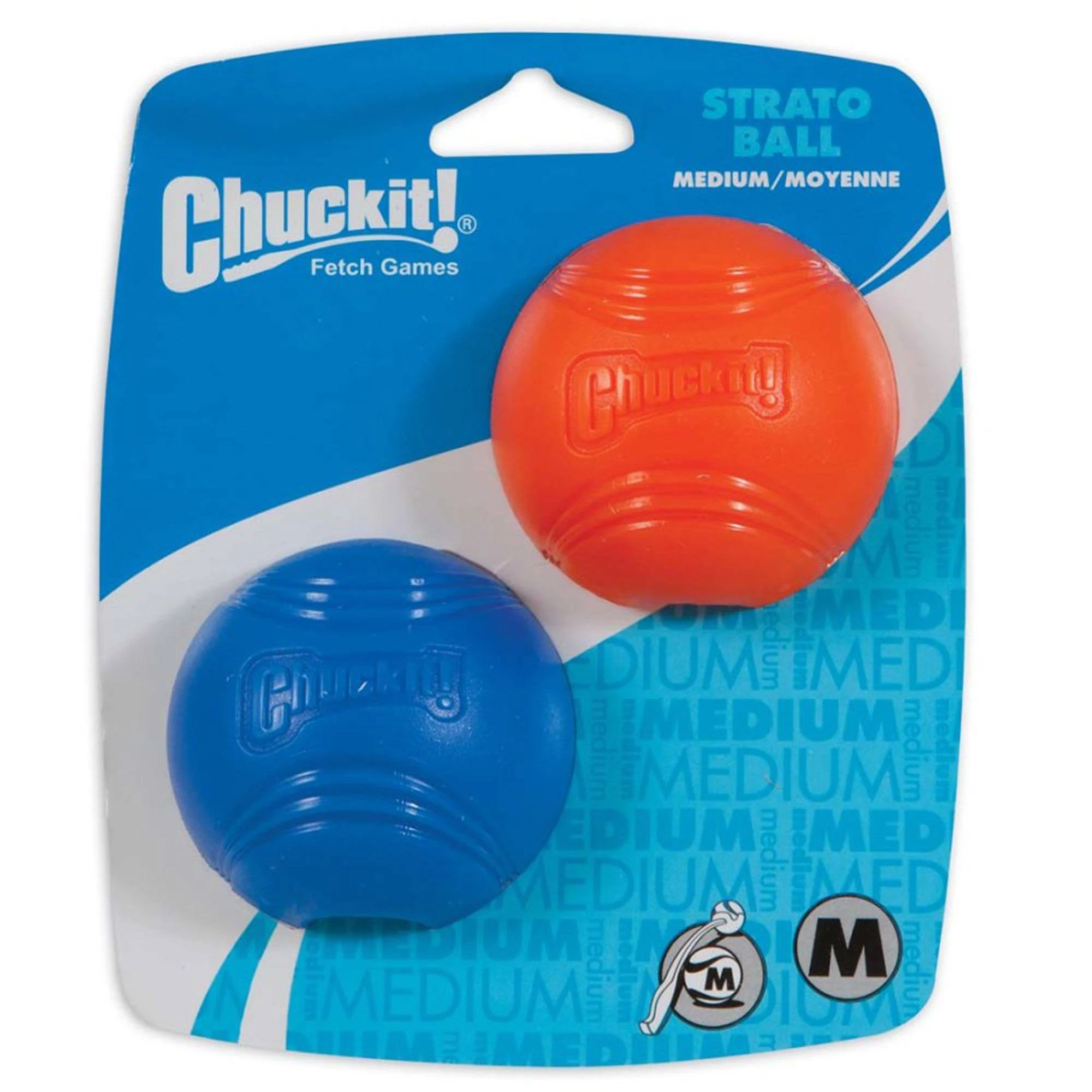 Chuckit! Strato Ball Dog Toy Small 2-Pack