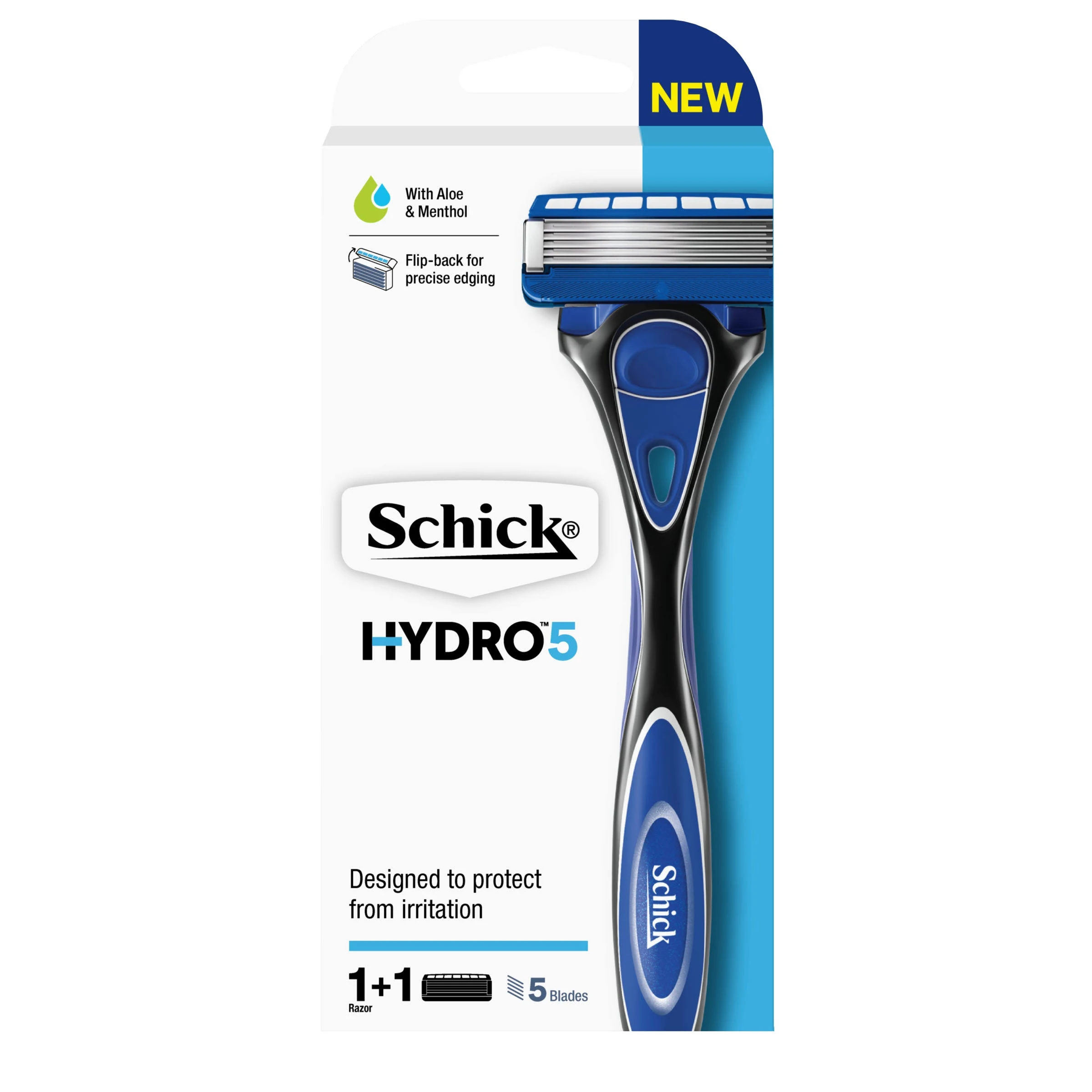 Schick Hydro 5 Sense Hydrate, Razor with 1 Cartridge