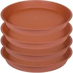 4 Pack Plant Saucer 13 14 16 18 Inch Heavy Duty Plastic Plant Saucer Round Plant