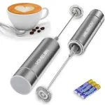 VOMELON Milk Frother, Handheld Battery Operated Frother for Coffee,Portabl<wbr/>e Drin