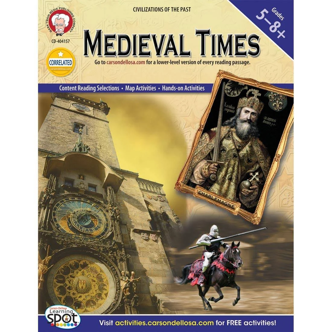 Medieval Times, Grades 5 - 8 [Book]