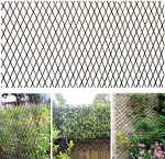 GLANT Lattice Fence Willow Expandable Plant Climbing Lattices Trellis Fence,Open Screen Willow Fencing,Willow Expandable Trellis Fence (1)