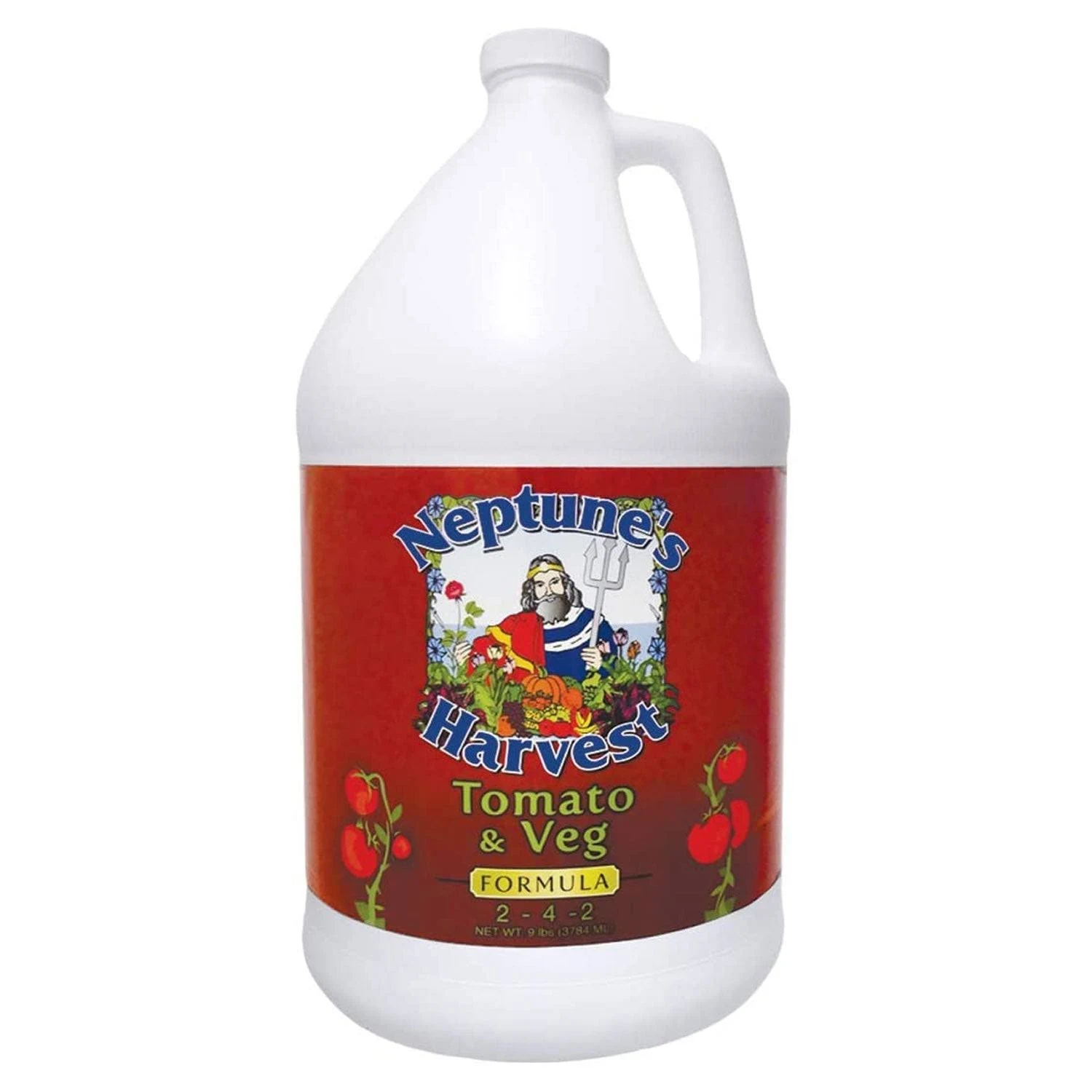 Neptune's Harvest Tomato & Veg Fertilizer 2-4-2, 1 Gallon