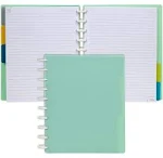 Talia Discbound Notebook, Sage Green, Midsize