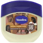 Vaseline Rich Conditioning Petroleum Jelly, Cocoa Butter 7.5 oz (Pack of 10)