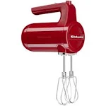 KitchenAid - Cordless 7 Speed Hand Mixer - Empire Red