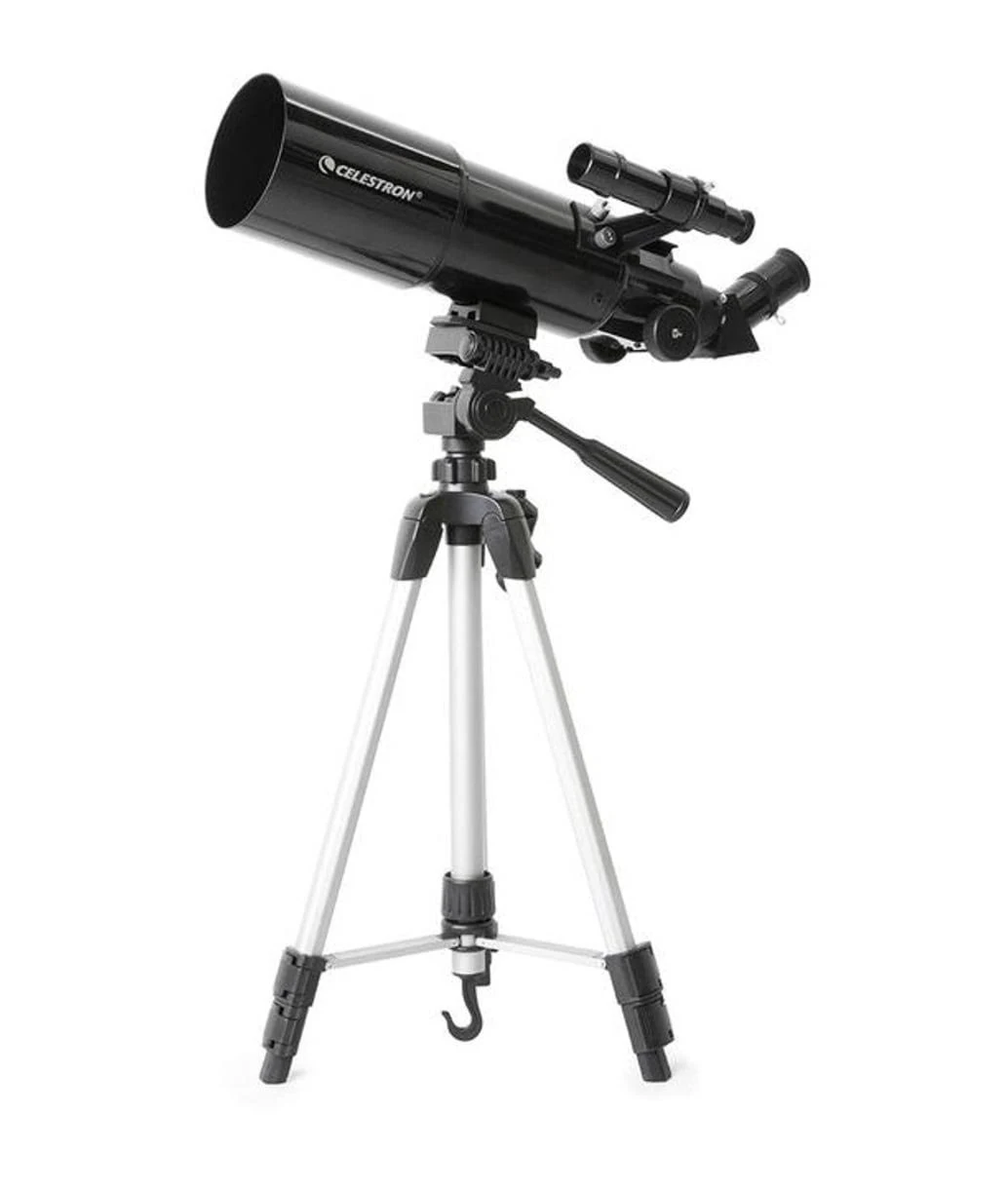 80mm Travel Scope Portable Refractor Telescope Fullycoated Glass Optics Ideal Te