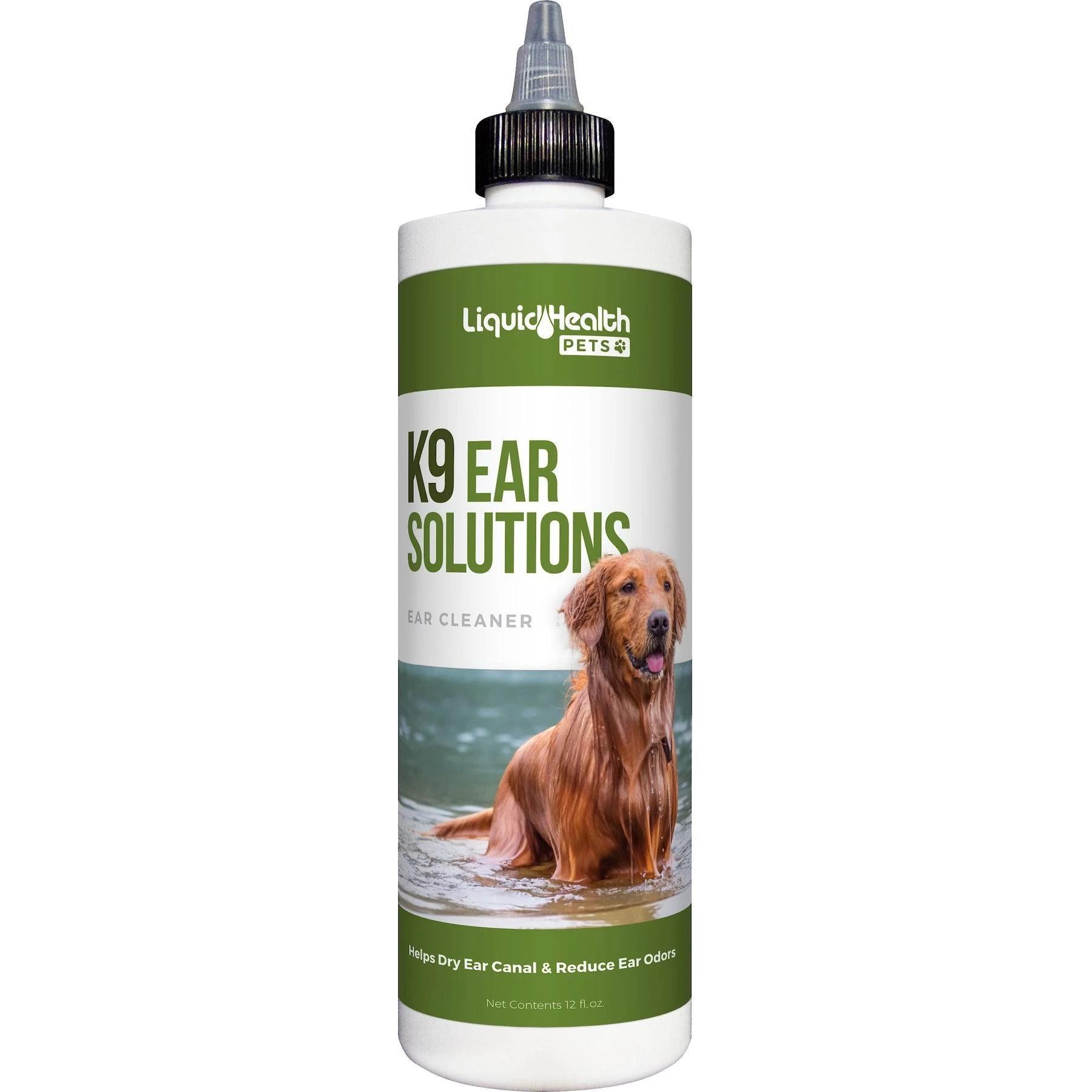 Liquid Health K9 Ear Solutions Ear Cleaner for Dogs