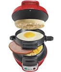 Hamilton Beach 25476 Breakfast Sandwich Maker - Red