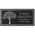 The Global In Loving Memory Personalized Granite Memorial Stone