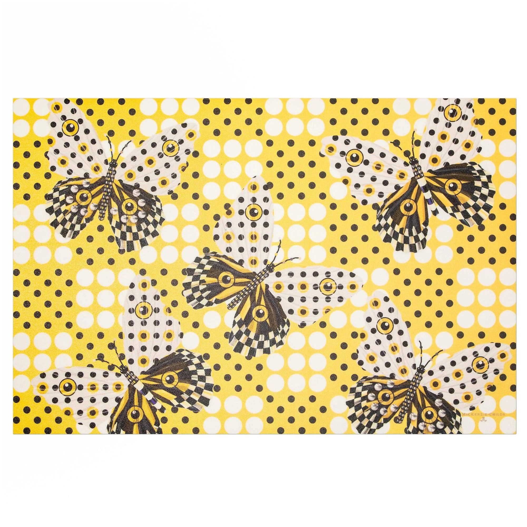 "Spot On Butterfly Floor Mat, 2' x 3'"