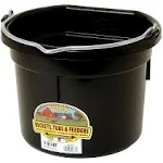 Little Giant 20 Quart Flat Back Plastic Bucket