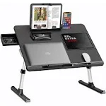 Laptop Bed Tray Table Adjustable Bed Desk For Laptop Foldable Laptop Stand 