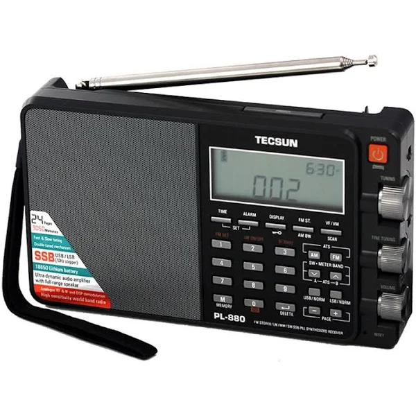 Tecsun PL-880 - Portable World Band Radio