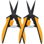 Fiskars 2pk Non-Stick Micro-Tip Pruning Snips