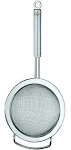 Rösle Stainless Steel Round Handle Kitchen Strainer, Coarse Mesh, 7.9-inch