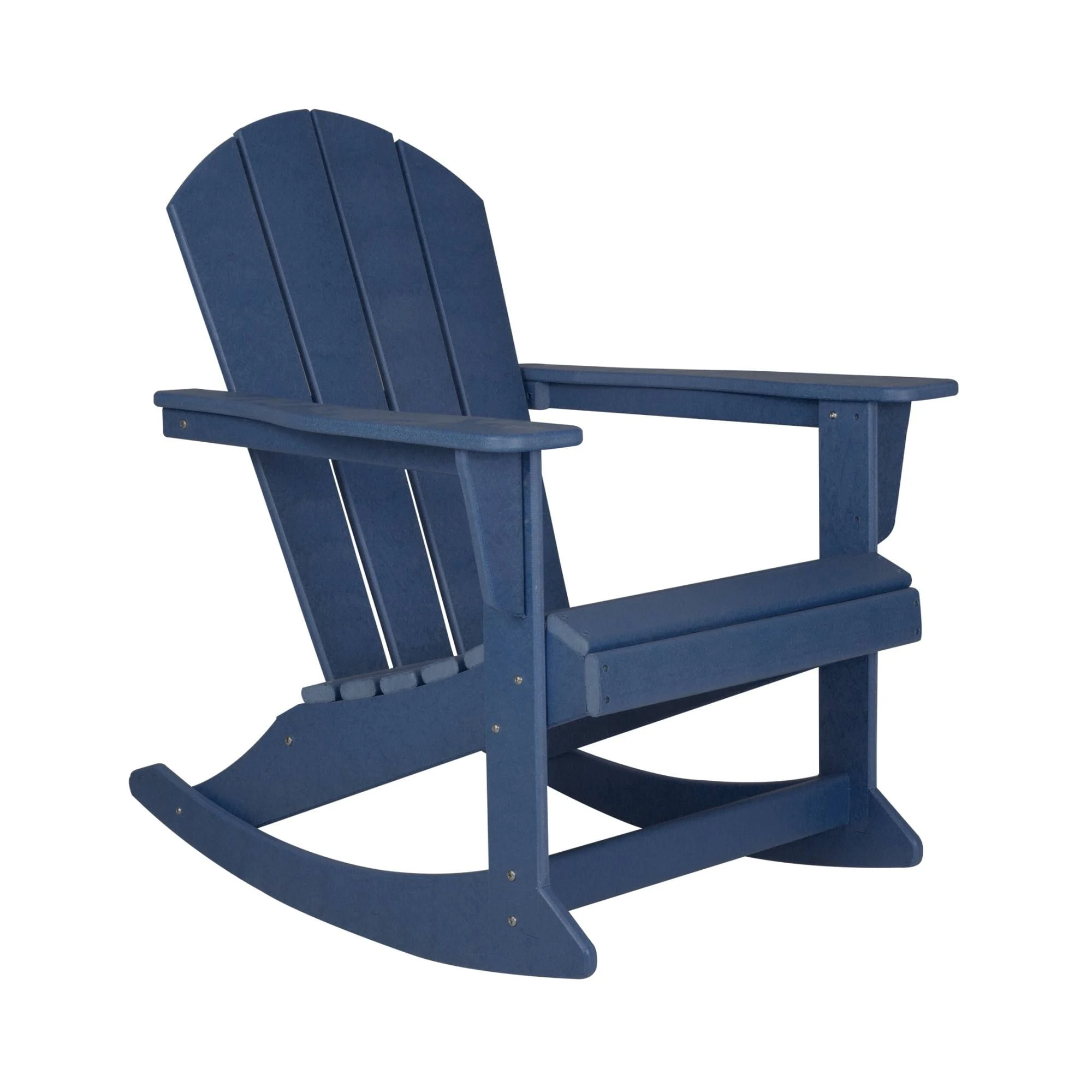 Outdoor All-Weather HDPE Rocking Adirondack Chair