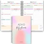 Templatables ADHD Daily Planner for Neurodivergent Adults Productivity Daily Planner & Task Management to Stay Organized and Focused