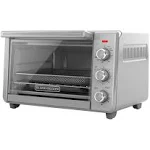 BLACK+DECKER 6-Slice Air Fry Toaster Oven – Crisp &#039;N Bake, TO3217SS