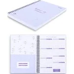 Monthly Budget Planner Book (Undated) with 12 Pockets for Income, Debt, Savin...