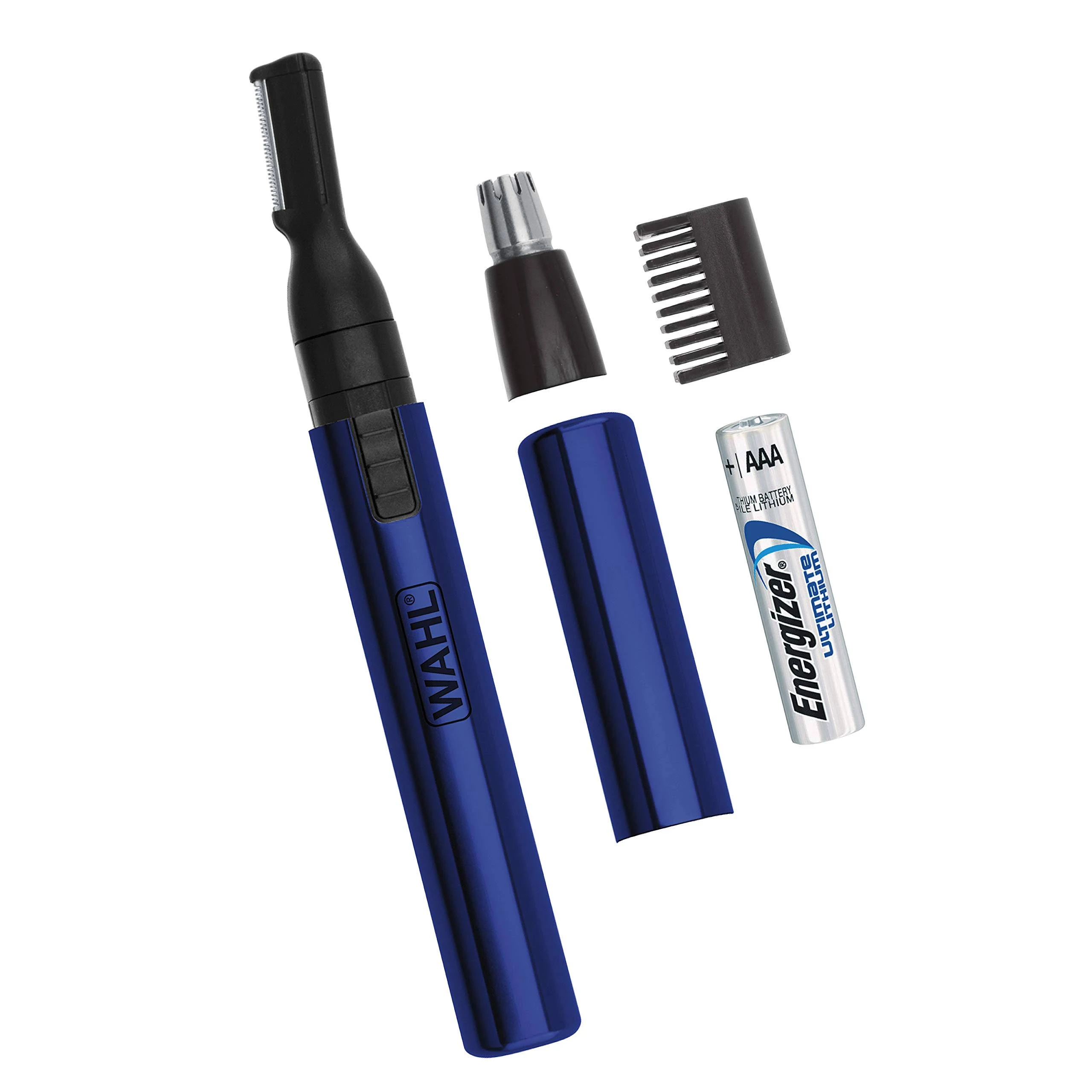 Wahl Lithium Pen Detail Trimmer with Interchangeable Heads for Nose