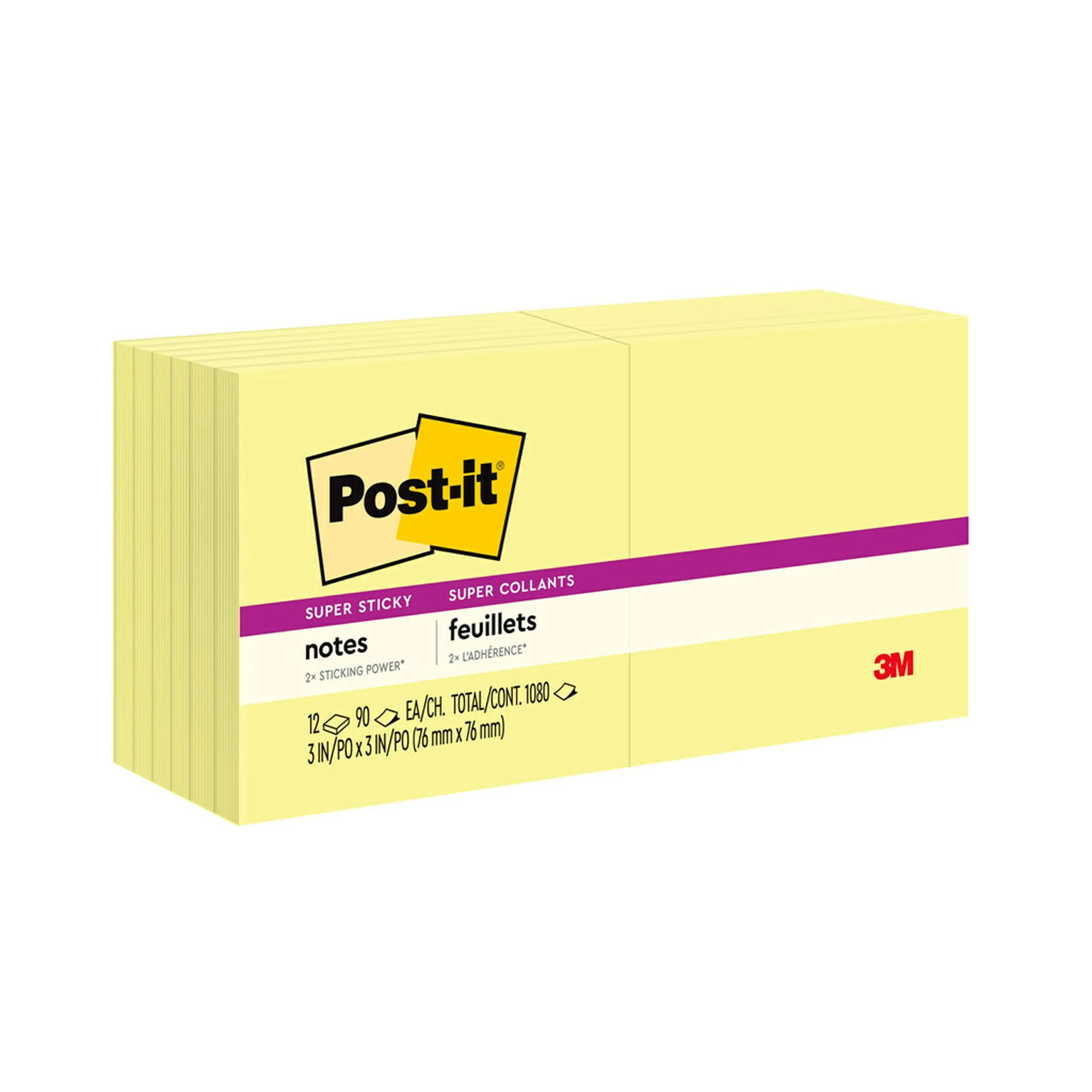 Post-it Super Sticky Notes 3 x 3