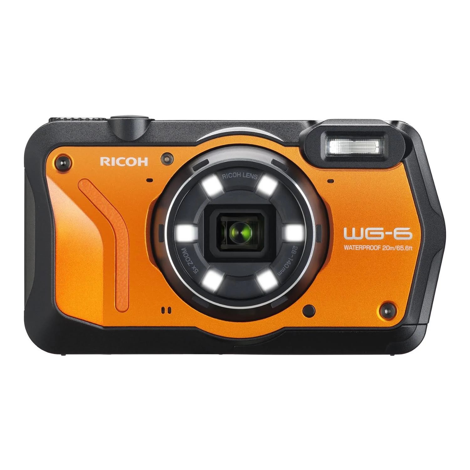 Ricoh WG - 6 Digital Camera Orange