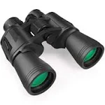 Binoculars for Adults and Kids,20x50 High Power Military Binoculars,Low Light Night Vision Waterproof HD Compact Binoculars,BAK4 Prism FMC Lens for Bird Watching Hunting Travel Football Stargazing