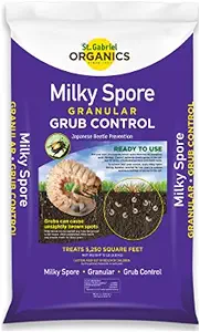 St. Gabriel Organics - 15 Pound Milky Spore Granular Natural Japanese Beetle Grub Control and Repellent for Lawn and Garden Care