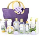 Spa Luxetique Women's Lavender Bath Gift Basket