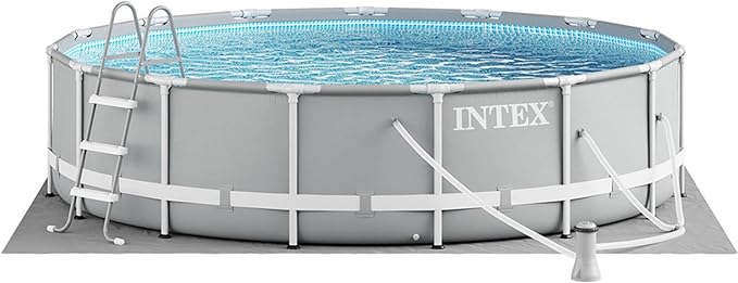 Intex 15 ft x 48 in Prism Frame Pool Set