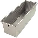 USA Pan 1165pm Bakeware Pullman Loaf Pan, Large, Silver