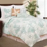 C&F Home Ocean Treasures Blue Twin Quilt Set