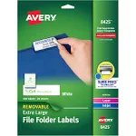 Avery Removable File Folder Labels