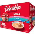 Delectables Lickable Cat Treat Bisque Variety Pack