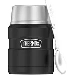 Thermos Stainless King Vacuum-Insulated Food Jar with Spoon