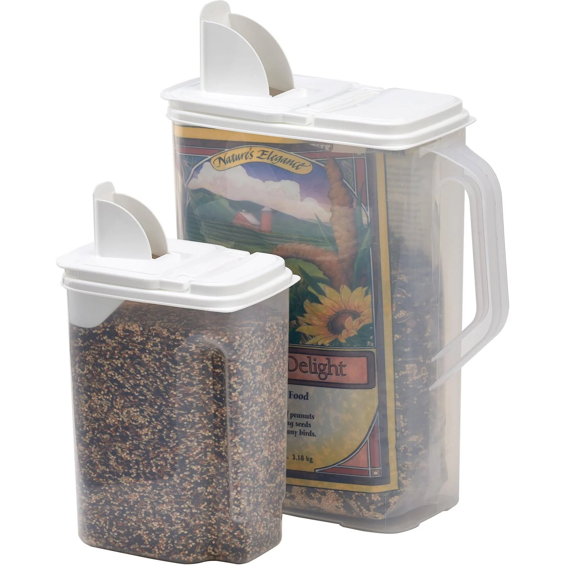 Buddeez Bird Seed Dispenser Double Pack Set - 20711W | Blain's Farm & Fleet