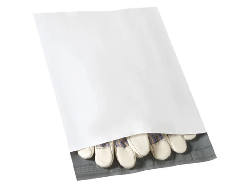 Poly Mailers, 10" x 13", White, PK1000