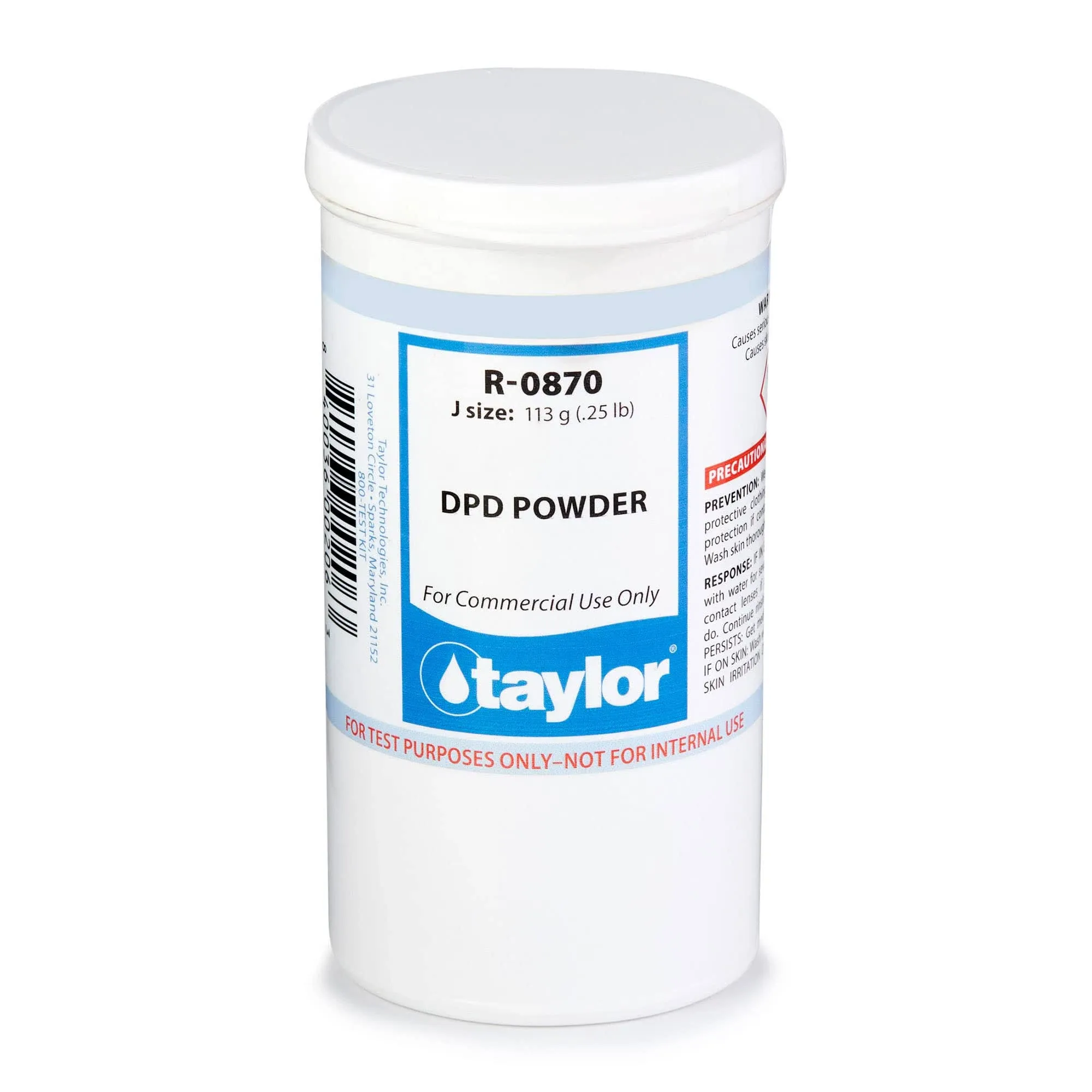 Taylor R-0870-J DPD Powder