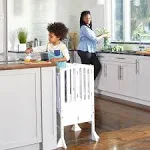 Guidecraft Contemporary Kitchen Helper Step Stool Toddler